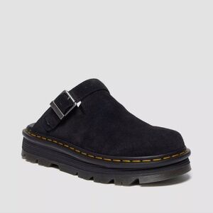 Zebzag Suede Slingback Platform Mule